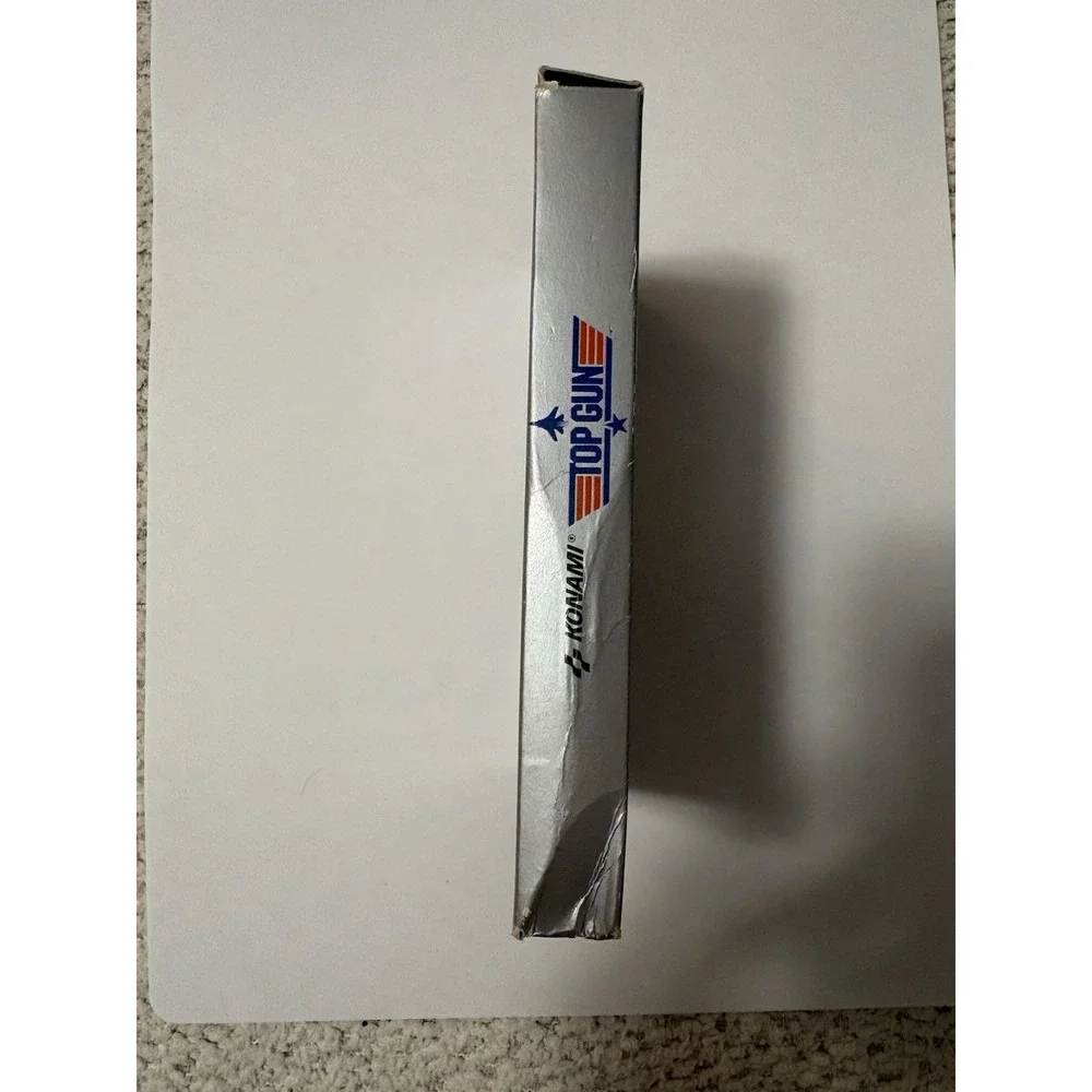Nintendo NES Top Gun Konami Simulation Action Manual Boxed Cartridge NTSC 1987
